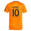 Maillot de Supporter Real Madrid Modrić 10 Extérieur 2024-25 Pour Enfant